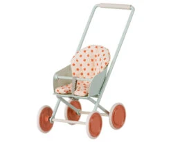 Maileg Stroller For 'Micro' Animals - Sky Blue