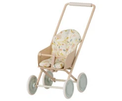 Maileg Powder Pink Stroller For 'Micro' Animals
