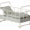 Micro Cot Bed, Blue -Maileg 11 1118 01 PhotoRoom.png PhotoRoom