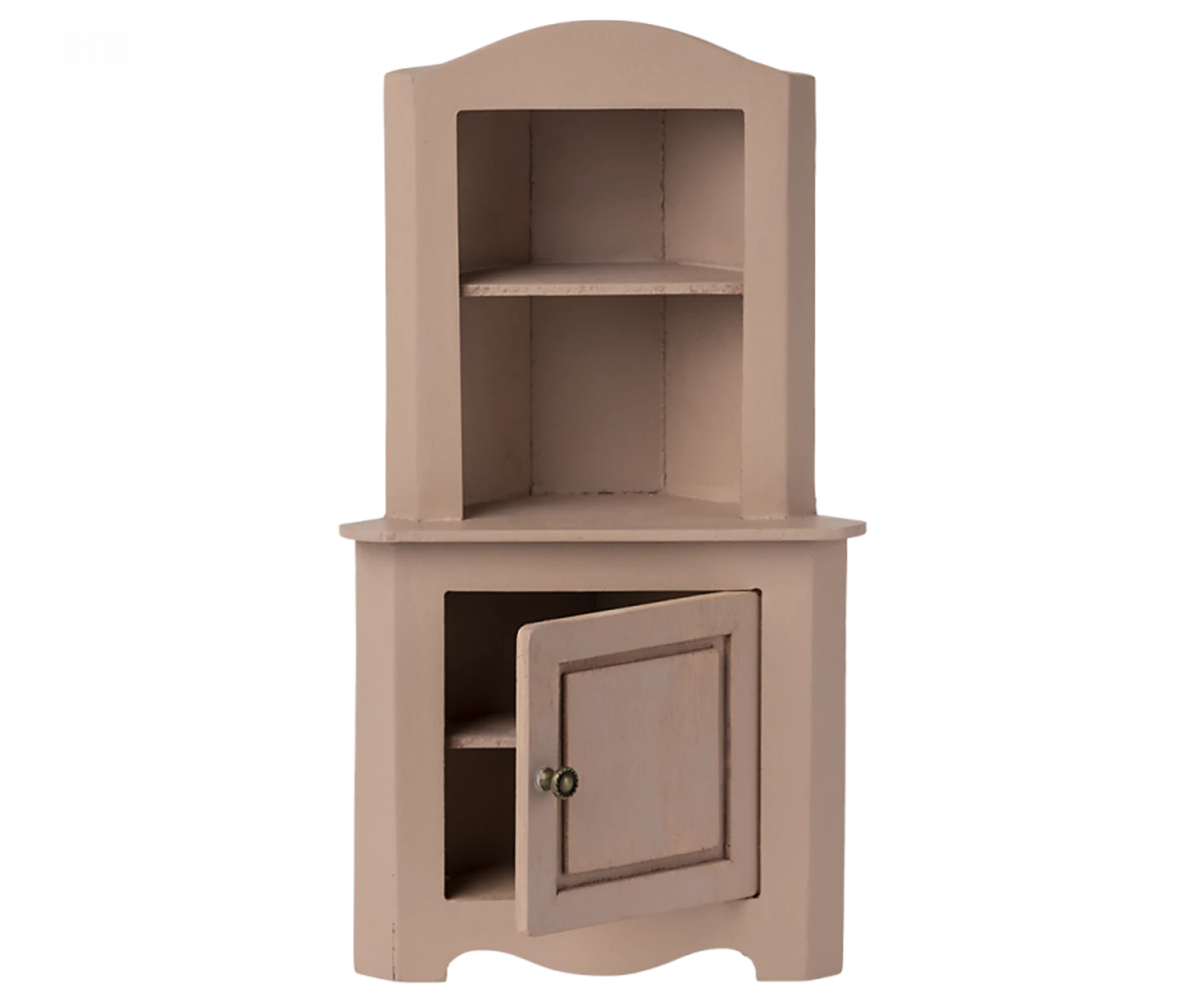 Maileg Miniature Corner Cabinet - Rose 3 Maileg Miniature Corner Cabinet - Rose