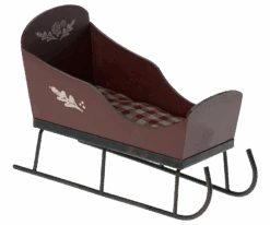 Maileg Sleigh Mini In Red