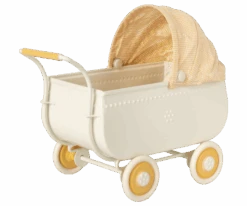 Maileg Pram, Micro - Yellow
