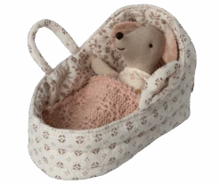 Maileg - Carry Cot For Baby Mouse
