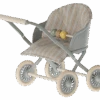 Stroller, Baby Mice - Mint -Maileg 11 4104 01