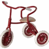 Maileg - Abri à Tricycle, Mouse - Red -Maileg 11 4105 02