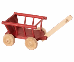 Maileg Dusty Red Wagon | Micro