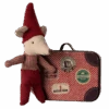 Maileg Baby Christmas Mouse In Suitcase