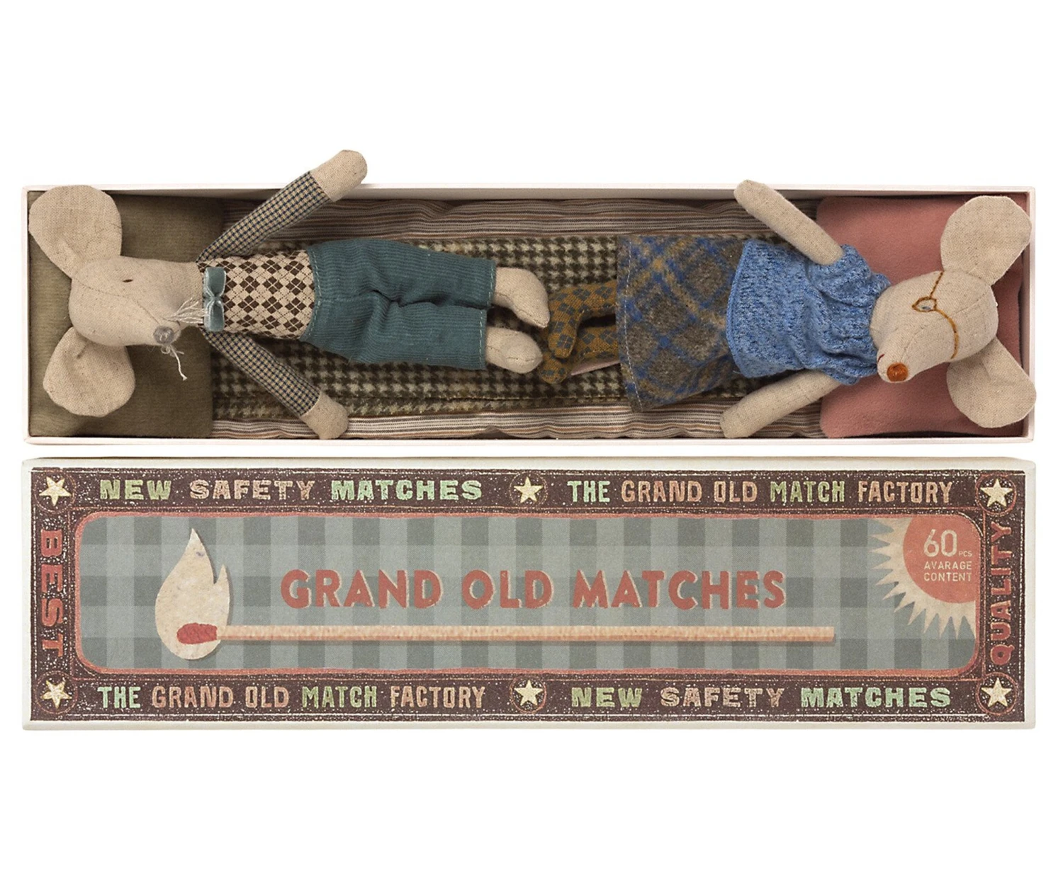 Maileg Grandma And Grandpa Mice In Box 3 Maileg Grandma And Grandpa Mice In Box