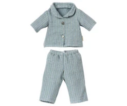 Maileg Thin Pinstripe Pajamas For Teddy Dad