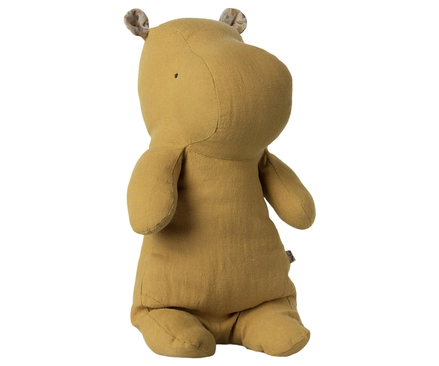 Maileg Medium Hippo - Dusty Yellow 3 Maileg Medium Hippo - Dusty Yellow
