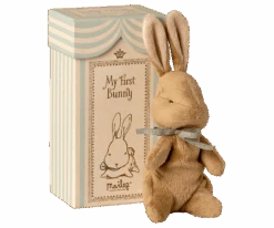 Maileg My First Bunny In A Box | Blue