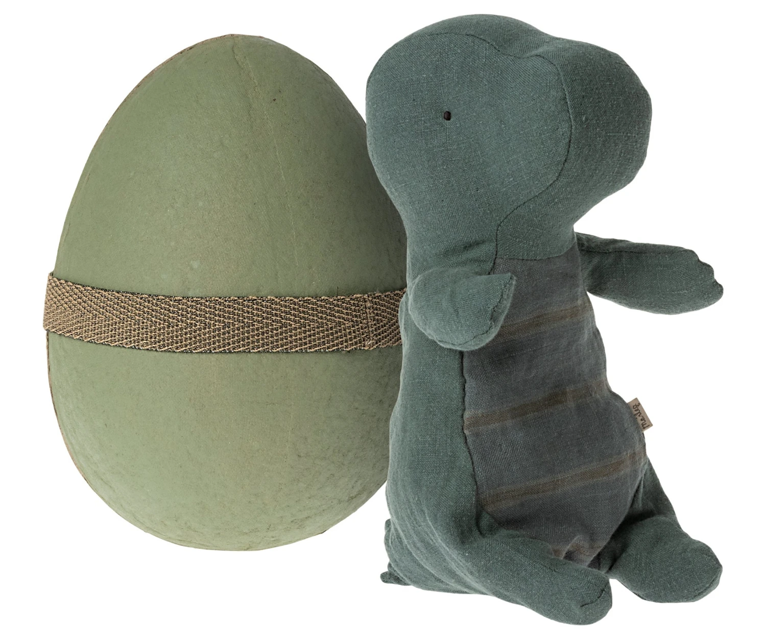 Maileg Small Gantosaurus In Egg - Dark Petrol 3 Maileg Small Gantosaurus In Egg - Dark Petrol