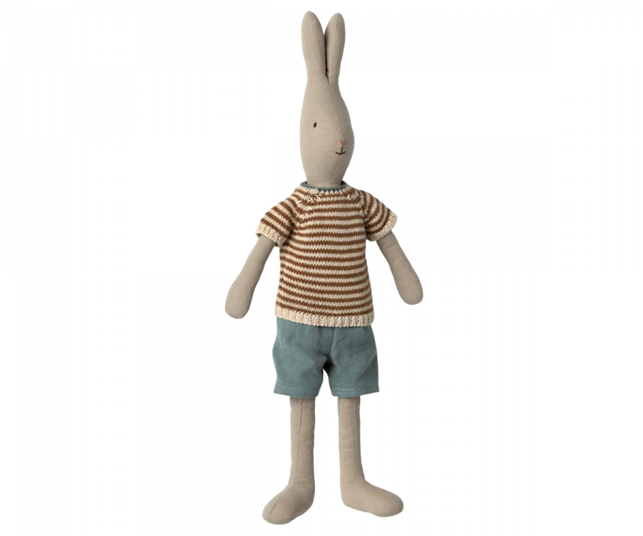 Rabbit Size 3, Classic - Knitted Shirt And Shorts 3 Rabbit Size 3, Classic - Knitted Shirt And Shorts