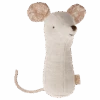 Maileg ETA JUNE SS24 Lullaby Friends, Mouse Rattle - Nature