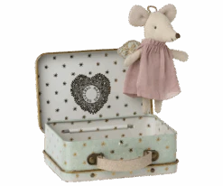 Maileg Angel Mouse In Suitcase