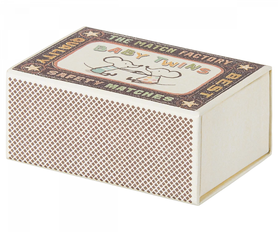 Maileg - Baby Mice, Twins In Box 5 Maileg - Baby Mice, Twins In Box - Image 3