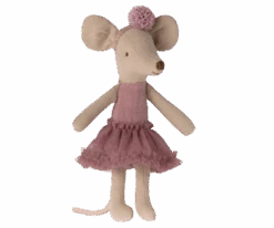 Maileg Ballerina Mouse Big Sister In Heather