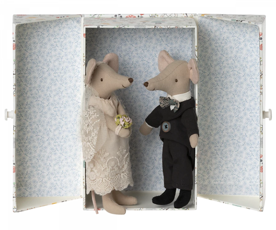 Wedding Mice Couple In Box 3 Wedding Mice Couple In Box