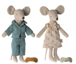 Mum & Dad Mice In Cigar Box -Maileg 17 3302 00 02
