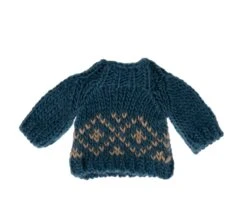 Maileg Knitted Sweater For Dad Mouse