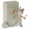 Tooth Fairy Mouse, LIttle Brother In Match Box -Maileg 17 4105 00 01