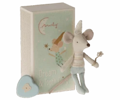 Tooth Fairy Mouse, LIttle Brother In Match Box