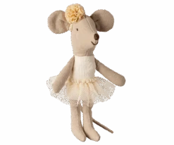Maileg Ballerina Little Sister Mouse Off-White