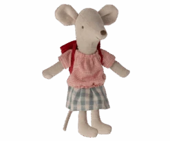 Maileg ETA JUNE SS24 Tricycle Mouse, Big Sister - Red