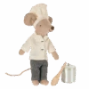 Maileg Chef Mouse With Soup Pot And Spoon -Maileg 17 4208 00 2048x