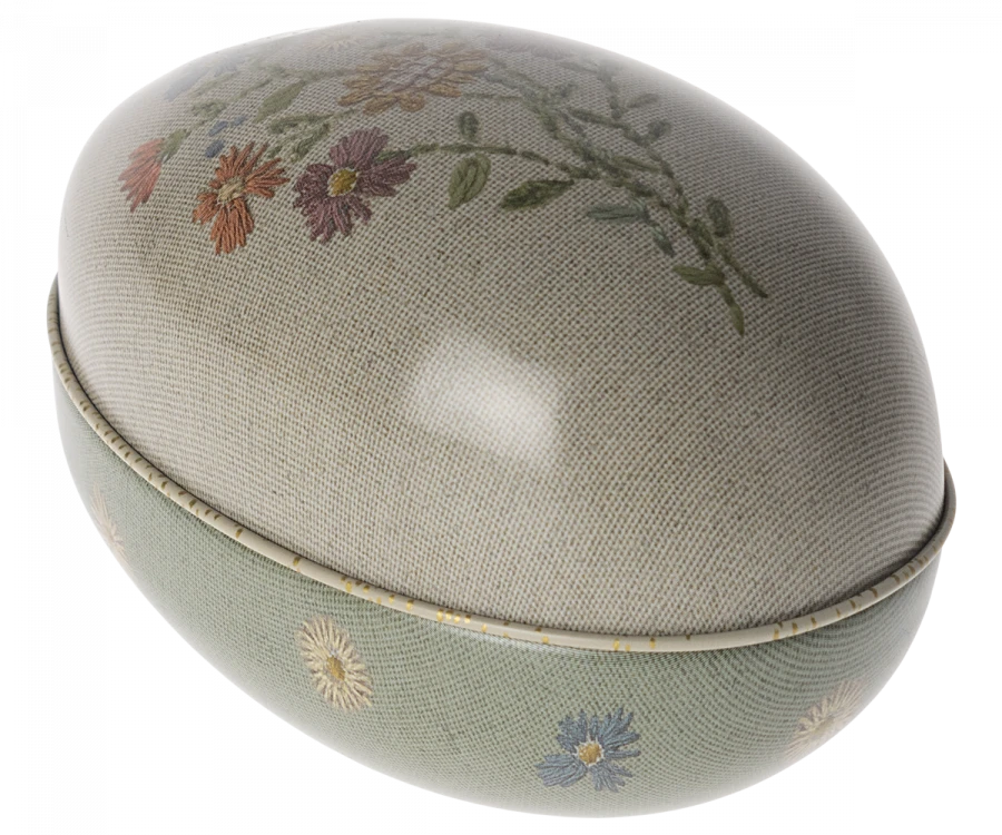 Maileg Easter Egg, Small - Flower 4 Maileg Easter Egg, Small - Flower - Image 2