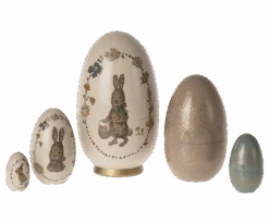 Maileg - Easter Babushka Egg, 5 Pcs Set