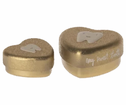 Maileg - Tooth Box, 2 Pcs Set - Gold