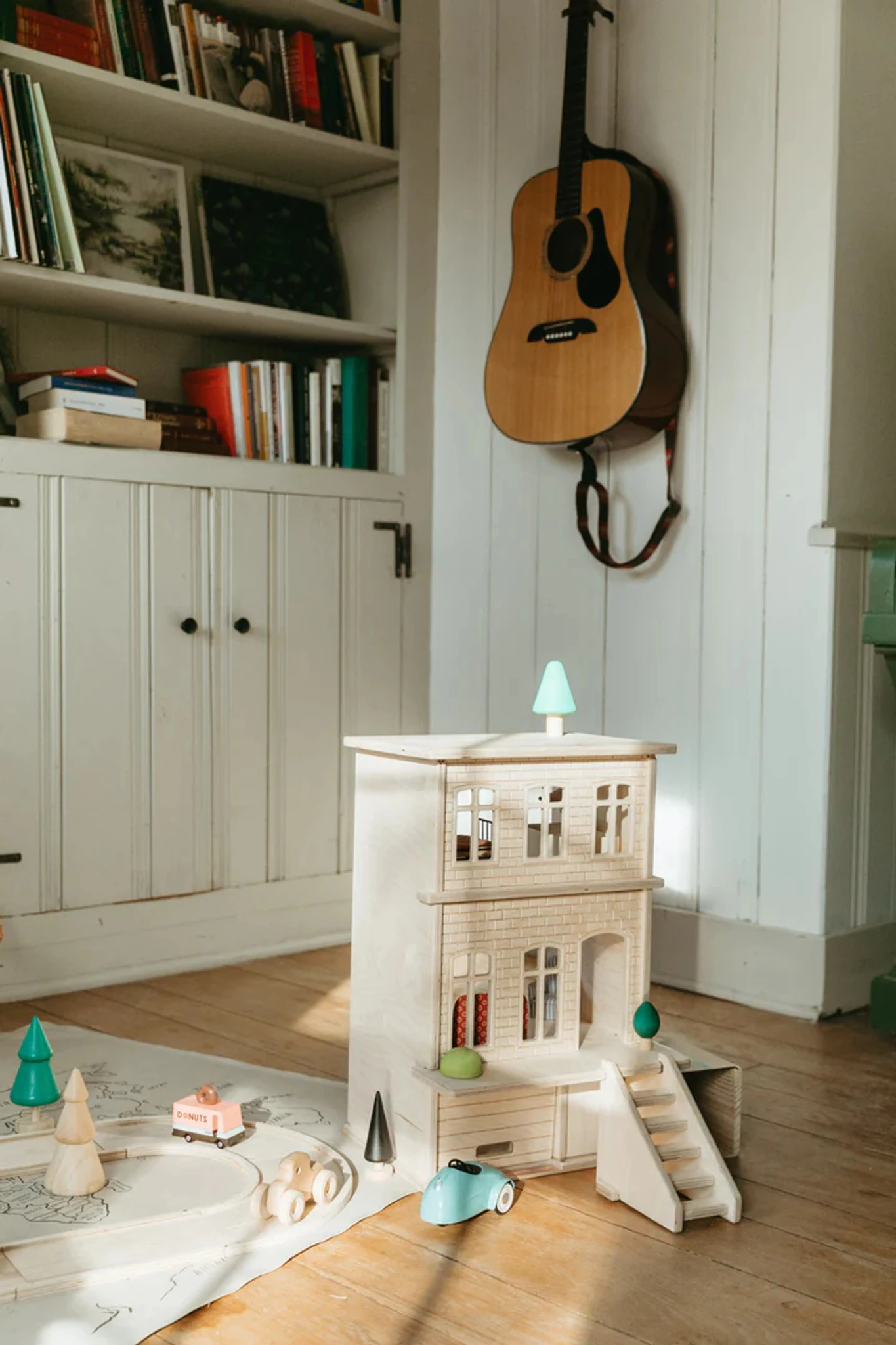 Maileg Brooklyn Wooden Dollhouse 3 Maileg Brooklyn Wooden Dollhouse