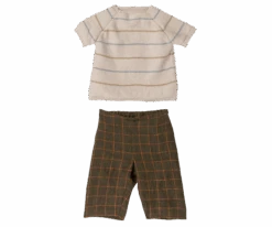 Pants And Knitted Shirt, Size 5