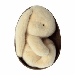 Maileg Bunny Plush In Egg - Lemon