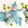 Maileg Santa Mouse -Maileg Kyte Baby Seafoam Lovey with Removable Wooden Teething Ring 1 2