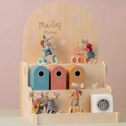 Maileg - Tricycle Mouse, Big Brother With Bag -Maileg Maikeg tricycle 13 2ad14df0 b1df 4f4e a01e cf89f12a9075