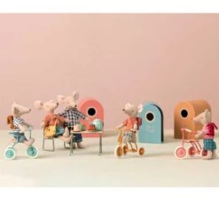 Maileg - Tricycle Mouse, Big Brother With Bag -Maileg Maikeg tricycle 18 e6958f84 b575 4a2d a2f1 ec4ed56752d2