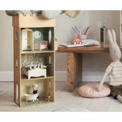 Maileg Baby Mouse Cradle - Rose 6 Maileg Baby Mouse Cradle - Rose -Maileg Maileg Baby Mouse Cradle Rose 3