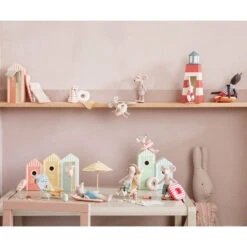 Maileg Bag With Beach Essentials -Maileg Maileg Bag with Beach Essentials Dolls Playsets Toy Figures 2