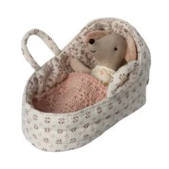 Maileg Baby Mouse Carrycot -Maileg Maileg Carrycot Baby Mouse 2