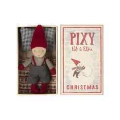 Maileg Christmas Pixy In Matchbox - Elf -Maileg Maileg Christmas Pixy In Matchbox Elf 2