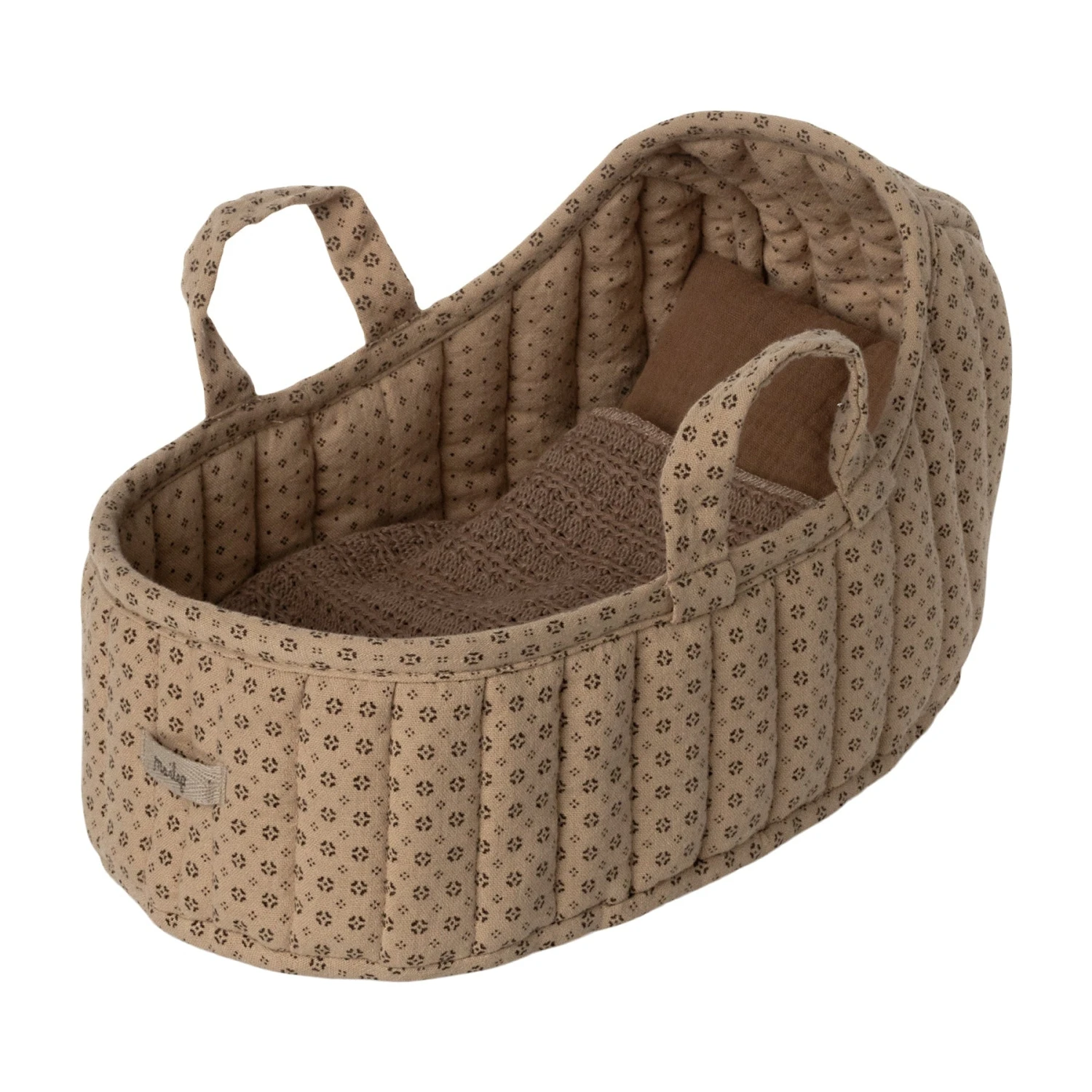 Maileg Large Carrycot - Sand 3 Maileg Large Carrycot - Sand