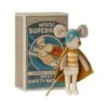 Maileg Little Brother In Matchbox - Super Hero
