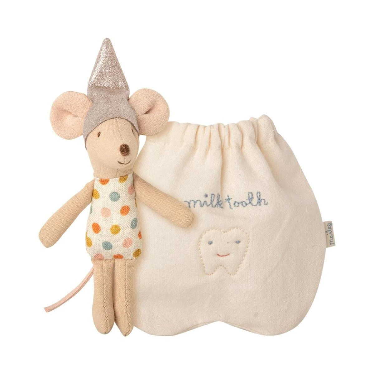 Maileg Little Mouse - Tooth Fairy With Bag 3 Maileg Little Mouse - Tooth Fairy With Bag