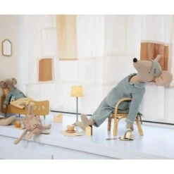 Maileg Maxi Mouse Clothes - Pyjamas -Maileg Maileg Maxi Mouse Clothes Pyjamas Dolls Playsets Toy Figures 3