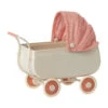 Maileg Micro Pram - Coral -Maileg Maileg Micro Pram Coral Dollhouse Accessories