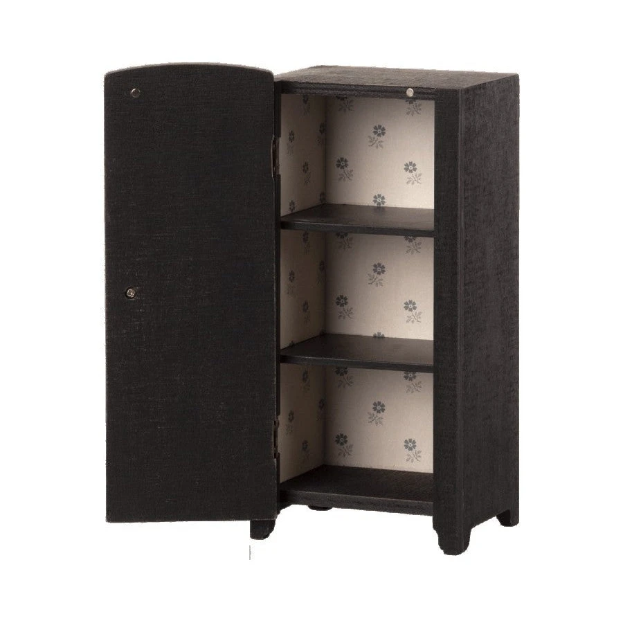 Maileg Miniature Closet - Anthracite Black 5 Maileg Miniature Closet - Anthracite Black - Image 3