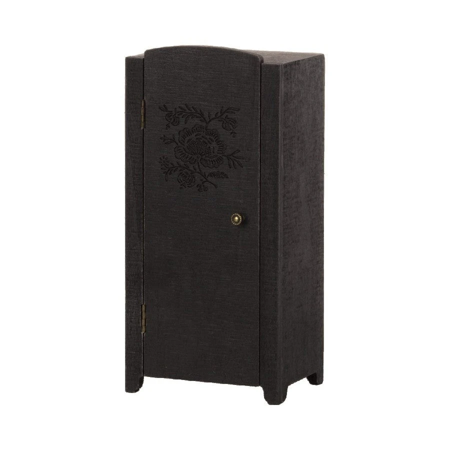 Maileg Miniature Closet - Anthracite Black 3 Maileg Miniature Closet - Anthracite Black