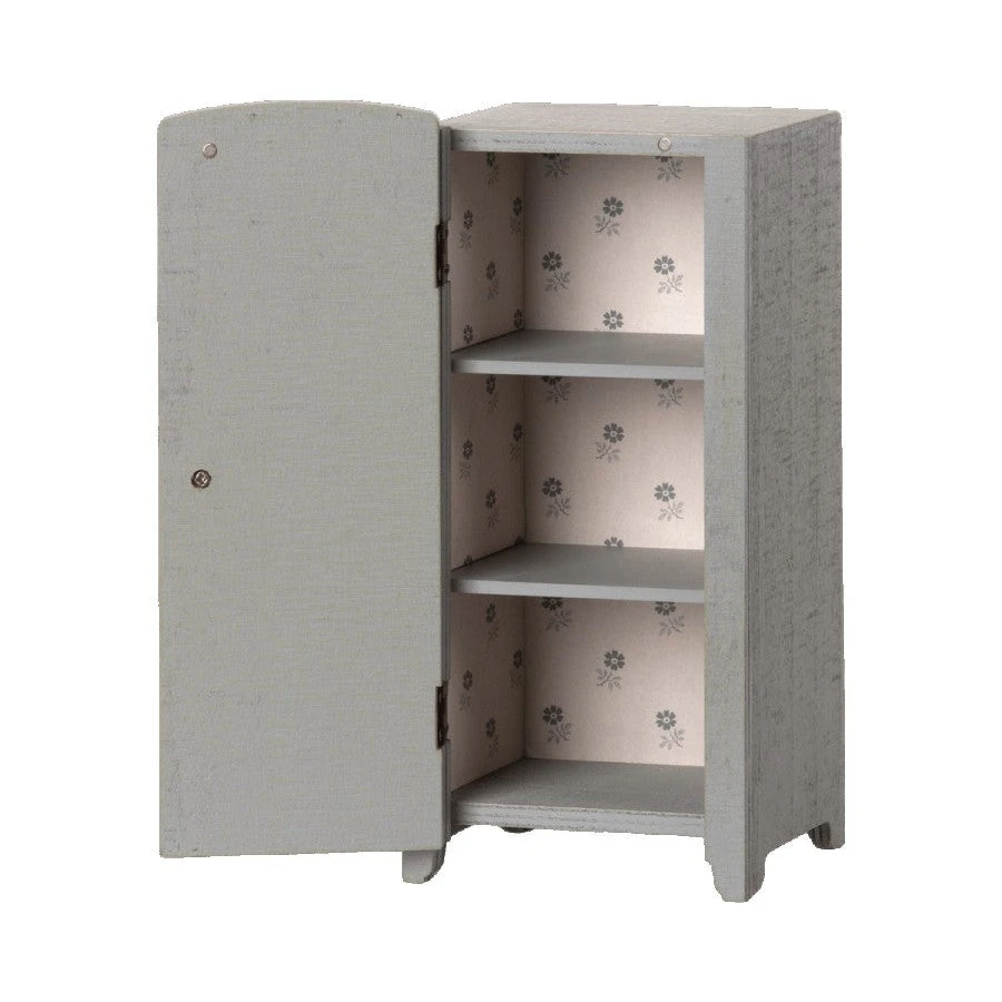 Maileg Miniature Closet - Grey Mint 5 Maileg Miniature Closet - Grey Mint - Image 3